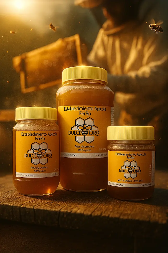 Presentaciones de miel disponibles